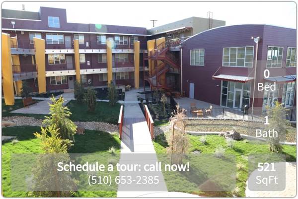 $1,701 / 521ft2 - ¡Esto es todo! El estudio ideal. Cerca del campus (Oakland)64030484913283121