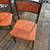 Set of 4 Cosco retro Gatefold folding chairs w original fabric B43 5 thumbnail