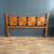 Mid-Century Modern “Staccato” Sculpted King Size Headboard, c.1950’s 2 thumbnail