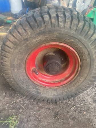 TWO (2) BOBCAT RANSOMES 48 INCH MOWER REAR WHEELS 13x6.50-6 NHS - $12563440201609731120