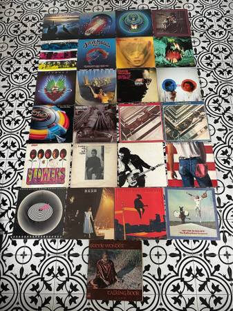 Assorted Vinyl Record LPs Classic Rock Punk Indie etc 1