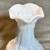 10-1/2” Loganberry grape milk glass vase 2 thumbnail