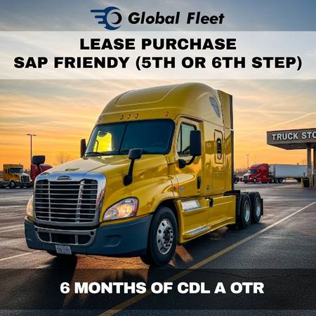 CDL A Lease Purchase ✷ SAP Friendly ✷ $2K Net/Wk 1