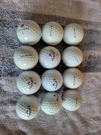 1 dozen callaway golf balls 1