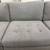 Grey 6pc modular sectional includes storage ottoman- new 4 thumbnail