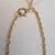 14KT Yellow gold Amethyst Pendant Emerald-Cut on a Rope Chain 2 thumbnail