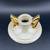 Vintage Pearl China Co Lusterware 22K Gold Candlestick Holder 2 thumbnail