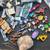 LOT of vintage doll house parts NIB inventory of a flea market vendor 2 thumbnail