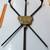 Antique Swedish 3 Crossed Bayonets Candle Holder. 1890s 3 thumbnail