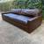 RH Maxwell Leather Sofas 7' & 9' Luxe Depth Brown Restoration Hardware 3 thumbnail