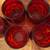Set of 6 vintage 10-ounce Viking Georgian Ruby Red tumblers 2 thumbnail