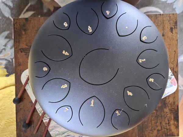 Large Steel Tongue Drum New/Unused 1