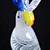Vintage Pair of Murano Glass Parrots 3 thumbnail