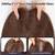 BRAND NEW! Real Human Hair Toppers 6x5 Brown with Thinning Hair Topper 2 thumbnail