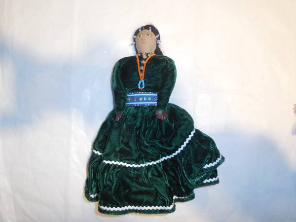 Vintage Collector Dolls: Signed Alice Mokie Native American & Finland - $15 (Bothell)63470797281027122