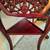 Rosewood Half Round Table with Marble Top 9 thumbnail