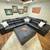 Modern Modular Black 🖤 Leather Sectional w/ Ottoman, + Storage 19 thumbnail