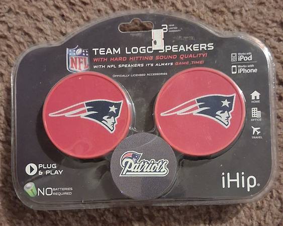 NFL Team Logo Speakers - Patriots 1