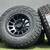 NEW 17” Toyota 4Runner Wheels Lock Black Tacoma Rims A/T Tires 3 thumbnail