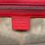 Gucci Red Leather Sylvie Shoulder Bag w/ Fabric Strap 6 thumbnail