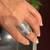 Big Sterling Silver Ring (Size 7) with beautiful Design 3 thumbnail