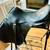 Black Leather Barnsby Huntseat Saddle with stirrups, stirrup leathers 4 thumbnail
