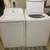 GE 4.2 cu ft white electric Washer and 7.2 cu ft Dryer set 2 thumbnail