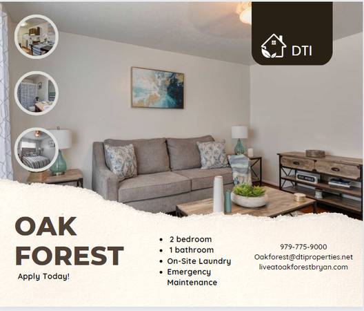 2B1B Avail. Nov 21st! Apply Today! 1