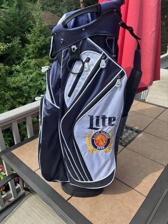 NEW GOLF BAG MILLER LITE - $100 (KENOSHA)63470459851395120