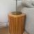 Fluted Wood Side Table 3 thumbnail