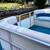 REDUCED! 1996 Omni Harris 24' Pontoon Boat with Trailer 4 thumbnail