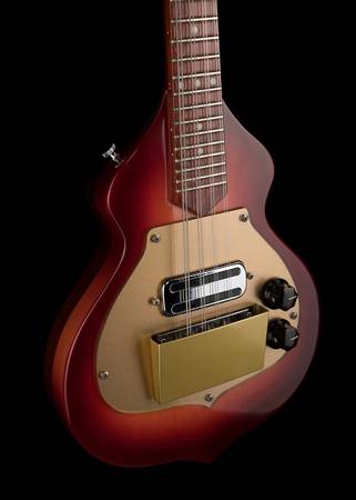 Rickenbacker 5002V58 Mandolin with Original Silver Hard Shell Case 1