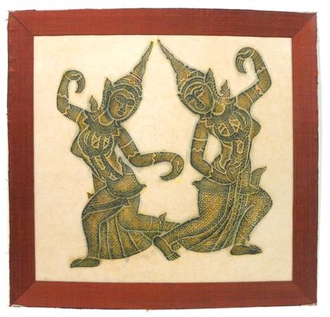 Thai Temple Rubbing 1