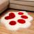 Home Sofa Coffee Table Cute Bear Paw Shape Plush Carpet Living Room Be 4 thumbnail