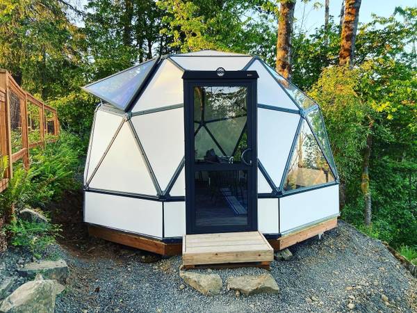 Ekodome 16ft geodesic dome kit - greenhouse, glamping structure, etc 1