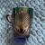 Best offer- Dugan-Diamond Beaded Shell Carnival Glass Mug 12 thumbnail