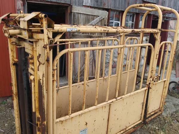 Cattle squeeze chute excellent condition 1