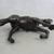 Vtg Leather Covered Horse Figure With English Saddle 13" Length 10 thumbnail