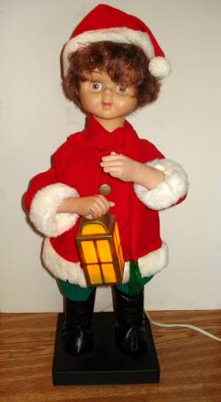 Animated & Illuminated Christmas Caroler 1