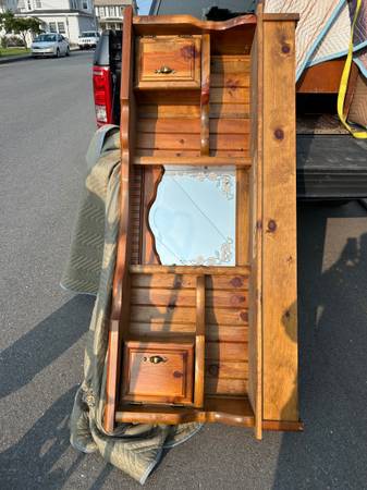 Free Queen Waterbed headboard 1