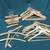 Collection of Antique & Vintage Wooden Hangers 3 thumbnail