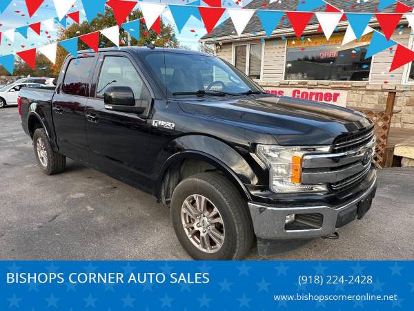 2020 Ford F-150 F150 F 150 Lariat 4x4 4dr SuperCrew 5.5 ft. SB FREE CARFAX ON EV 1