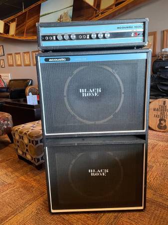 Vintage Acoustic Bass Rig 1