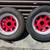 Two 14x6 wagon wheel style rims. 5 on 4.5 lugs mopar, ford, more 1 thumbnail