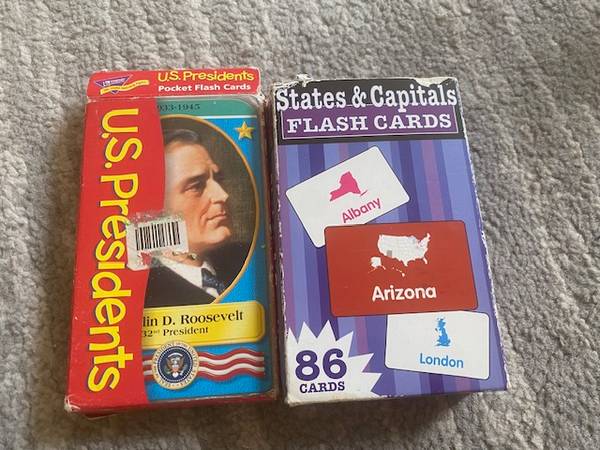 Big States and Presidents Flashcards 1