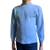 Boys Long Sleeve Mock Turtleneck T Shirt Size 6 Light Blue 8 thumbnail