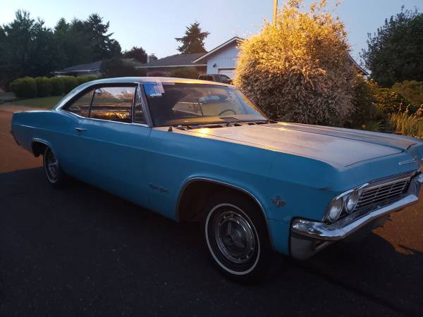 1965 SS impala coupe - $25,000 (Cornelius)63618484541185122