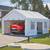 WHITE CAR GARAGE CAR PORT SHED STORAGE GAZEBO 9 thumbnail