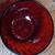 Ruby Red Glass Bowl 2 thumbnail