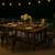 New Premium 6-Person Outdoor Dining Table with Umbrella Hole, 67” Heavy-Duty H 7 thumbnail